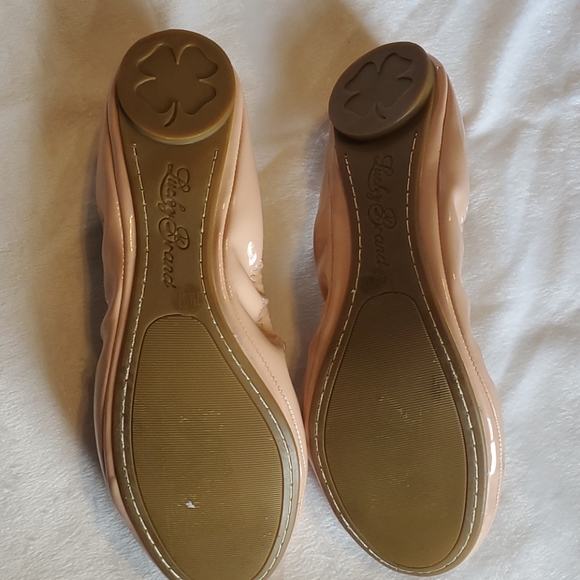 Lucky Brand Women's Size 7 Blush Pink Flat Shoes - Picture 5 of 8